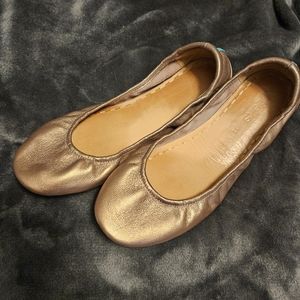 Metallic bronze Tieks